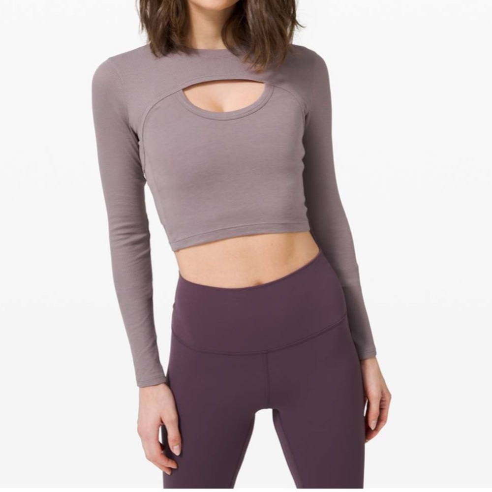 Lululemon Better Best Long Sleeve in Lunar Rock